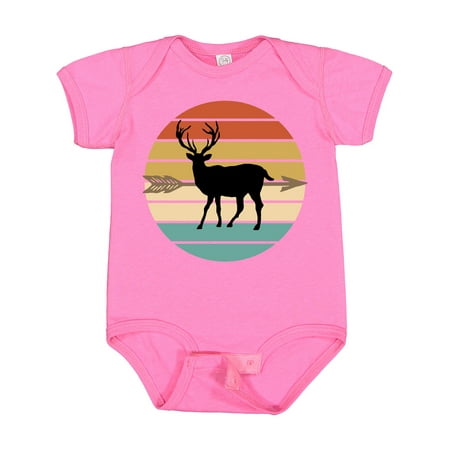 

Inktastic Bowhunting Archery Deer Retro Sunset Gift Baby Boy or Baby Girl Bodysuit