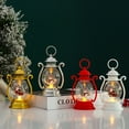 thumbnail image 3 of PLPPYFS Christmas Mini Lanterns LED Small Lanterns Indoor Lanterns Decorative Outdoor Hanging Lantern Decorative Candle Lanterns Farmhouse Decor for Weddings Party Halloween Xmas Decor, 3 of 7