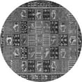 thumbnail image 1 of Ahgly Company Indoor Round Persian Gray Traditional Area Rugs, 7' Round, 1 of 1