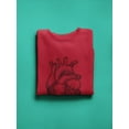 thumbnail image 3 of Heart Design. Sweatshirt Men -Image by Shutterstock, Male 5X-Large, 3 of 4