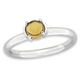 thumbnail image 1 of Bague Solitaire en Citrine de 2/5 Carat (ctw) en Argent Sterling, 1 of 4