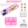 thumbnail image 3 of WUSUTE 2 Pcs Pill Organizer with Medicine Labels, Travel Pill Box Daily Pill, 3 of 7