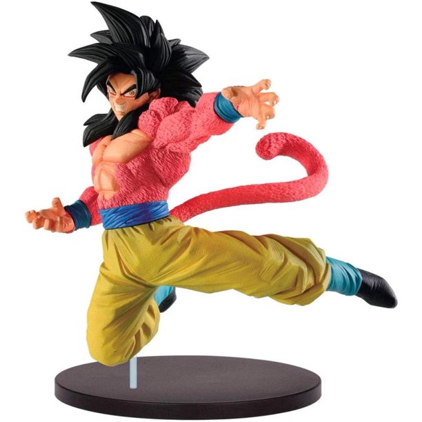 Banpresto Dragon Ball Super Son Goku Fes Volume 6 Super Saiyan 4 Son Goku Figure Dragon Ball Figures Designed And Sculpted By Master Figure Artist By Brand Banpresto Walmart Com