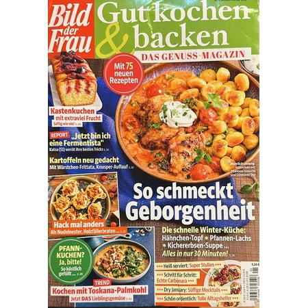 Bild Der Frau Gut Kochen & Backen Magazine January February 2026