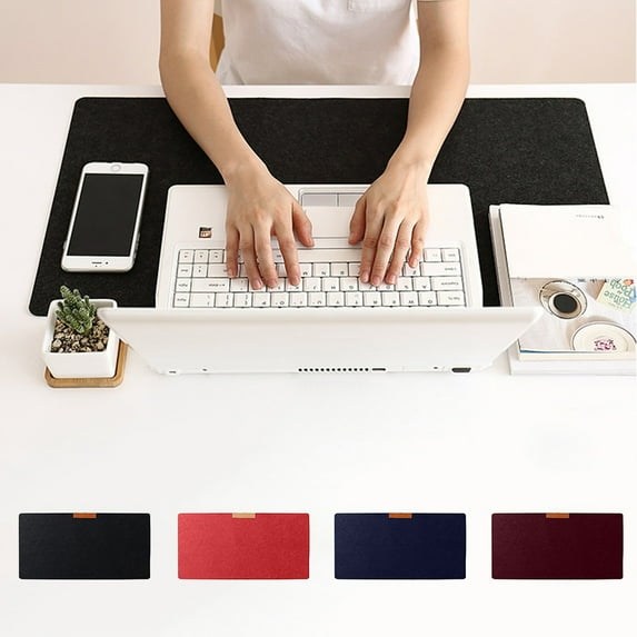 SPRING PARK Large Wool Felt Keyboard Mouse Pad Desk Mat Table Laptop Cushion Gamer Mousepad