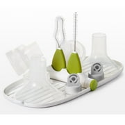 OXO Tot Breast Pump Parts Drying Rack with Detail Brushes