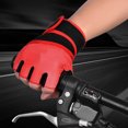 thumbnail image 1 of Guantes de medio dedo BuyWeek BOODUN Unisex Para fitness color Rojo S M L XL, 1 of 14