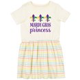 thumbnail image 3 of Inktastic Mardi Gras Princess Girls Toddler Dress, 3 of 5