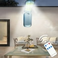 thumbnail image 4 of Matoen Solar Outdoor Lights Motion Sensor Solar Powered Lights IP65 3 Modes Wall Security Lights For Fence Yard Garden Patio Front Door With Remote Control, 4 of 7