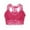 Hot Pink, variant on Otvok Sports Bras for Women High Support Racerback Bra Workout Crop Tops Lingerie,Women Lace Full Coverage Stretchy Sports Bra
