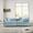 Blue, variant on 84" Teddy Velvet 3-Seater Bubble Couch, Plush Modern Sofa with Deep Seat & 6 Metal Legs for Living Room, Bedroom, Office