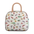 thumbnail image 2 of Reusable Starfish Lnsulated Lunch Bag for Women & Men-Leakproof Water-Resistant Cooler Tote,Large Capacity(10.6x8.7x6.3in)for Work,Office,Travel,Picnic,Beach., 2 of 7