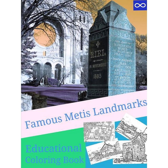 Famous Metis Landmarks Coloring Book, (Paperback)