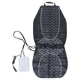 thumbnail image 1 of Cojín De Asiento Calefactable Para Coche De 120W, Asiento De Calor Uniforme, Calentador De Invierno, Protección Contra Sobrecalentamiento, Calentador De Asiento De Coche Con Enchufe De Encendedor De Guardurnaity VI009019-01, 1 of 6