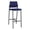 OpenHous Cobalt, variant on Avon Reception Waiting Cafe Stool UPH Seat Back / Charcoal Steel / Light Gray