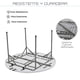 thumbnail image 4 of Mesa Plegable Jardin Exterior Portatil Redonda Color Blanco 122cm, 4 of 7