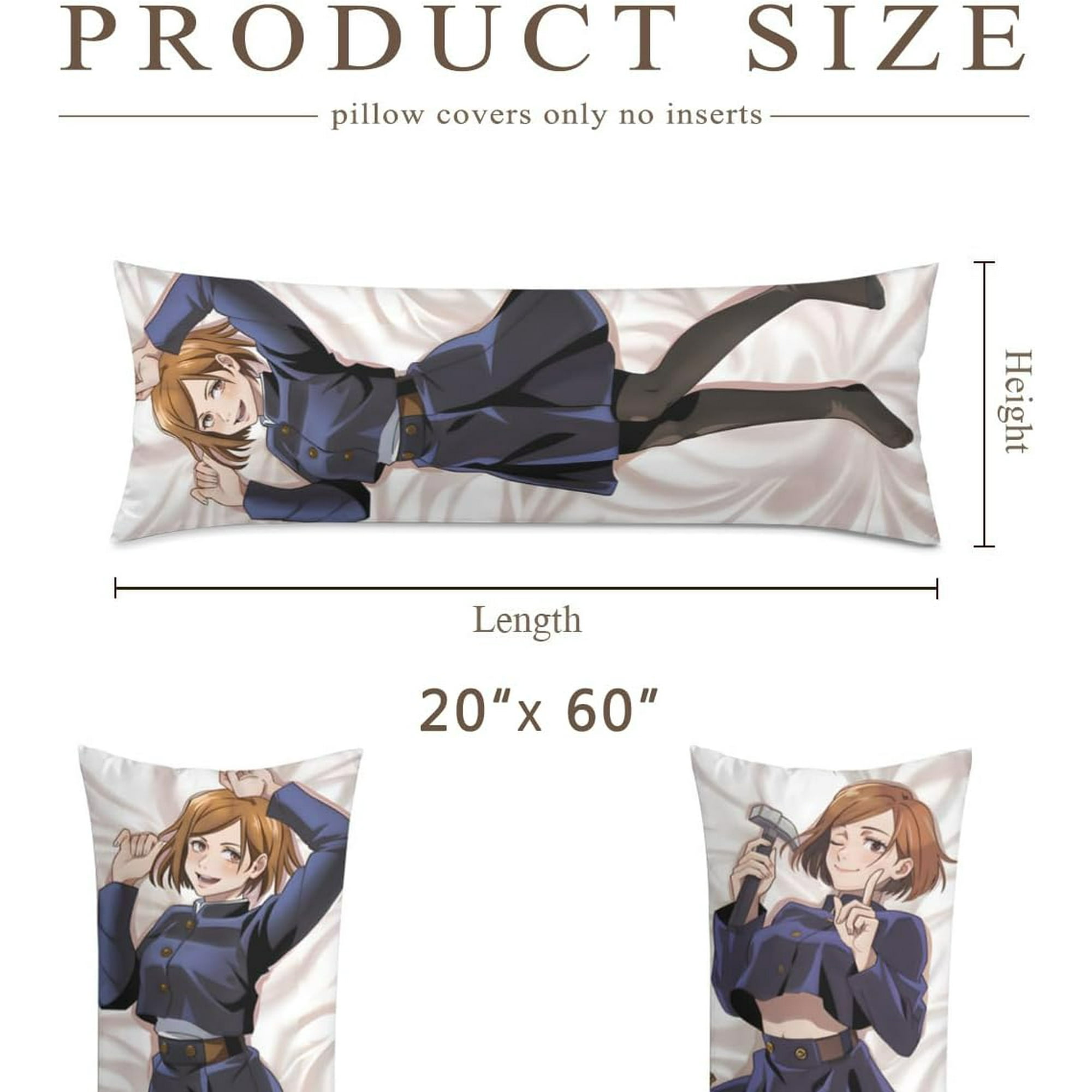 Inflatable anime body pillow hot sale
