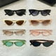 thumbnail image 2 of Gafas de sol de ojo de gato, gafas de sol para mujer, gafas de moda para hombre, gafas de montura pequeña retro, 2 of 6