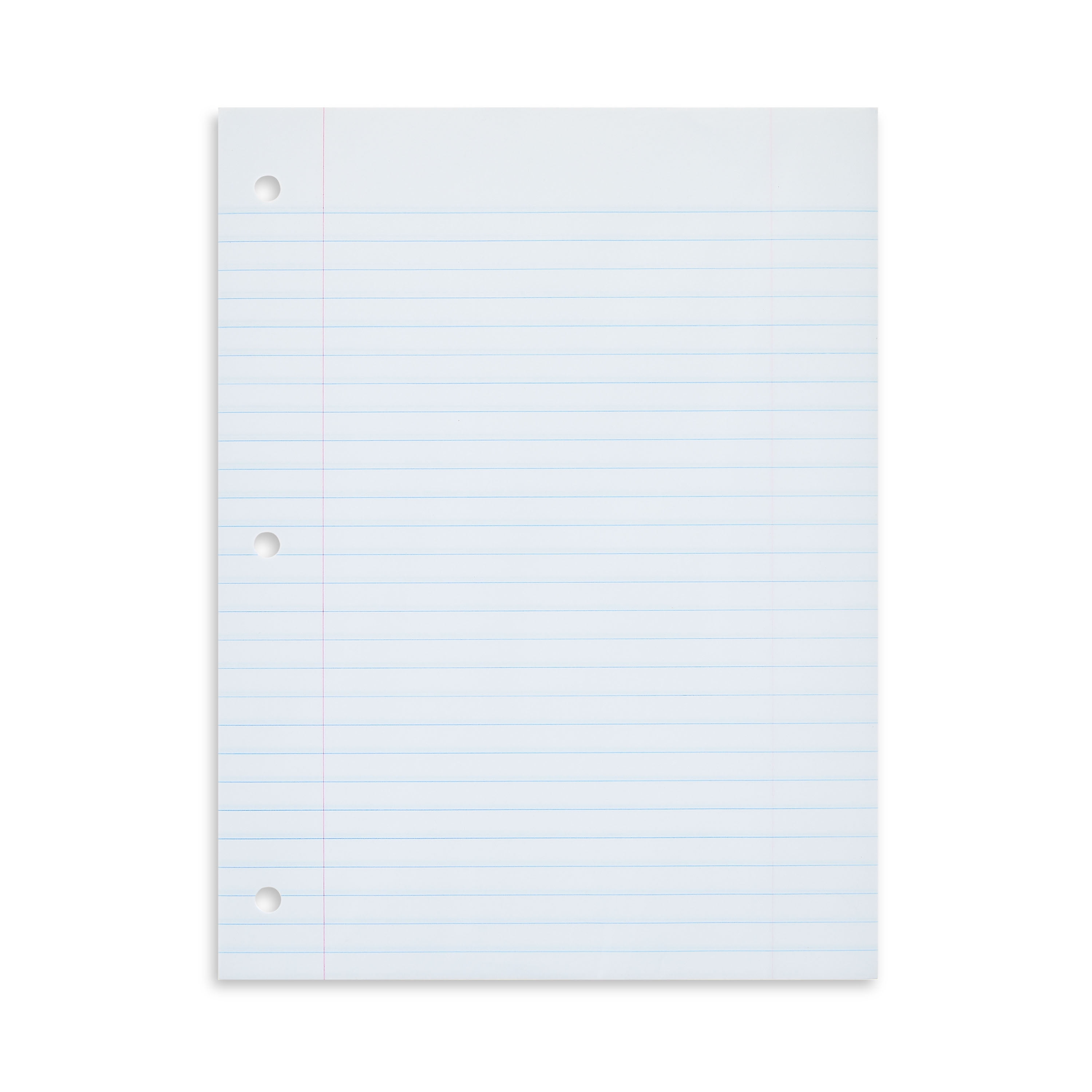 (3 pack) Pen+Gear Wide Ruled 8" x 10.5" Filler Paper, 500 Sheets
