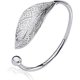 thumbnail image 1 of KAIYANG Pulsera y encantadores brazaletes de hojas de plata de ley 925 para mujer ajustables, 1 of 2