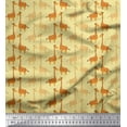 thumbnail image 1 of Soimoi Crepe Silk Fabric Giraffe Kids Fabric Prints by Yard 42 Inch Wide, 1 of 1