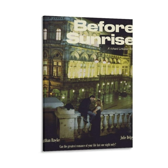 Before Sunrise Movie Poster Canvas Poster Wall Art Picture Prints Hanging Photo Decor Home Posters Artworks
