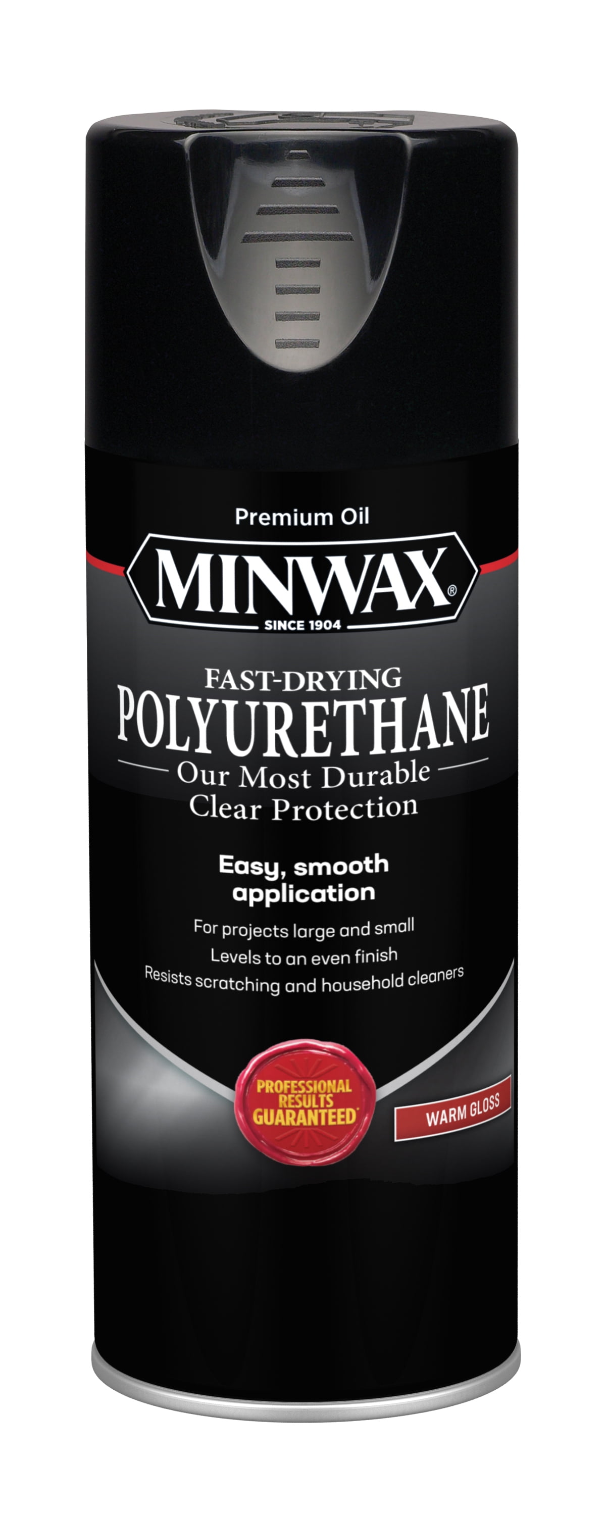 Minwax Fast-Drying Polyurethane Spray, Gloss, Clear , 11.5 oz.