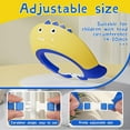 thumbnail image 4 of Adjustable Silicone Baby Shower Cap Shield - Waterproof Bath Visor Hat for 1-9 Years Kids, Eye & Ear Protection, Fun Design for Enjoyable Bath Time, 4 of 6