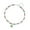 D, variant on Elegant Christmas Snowflake Charm Chain With Permanent Alloy Chain For Celebratory Instances