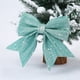 thumbnail image 2 of 1/2PC Christmas Bows Hanging Decorations Gold Silver Bowknot for Christmas Tree Glitter Ornaments Pendant Xmas Gift Decoration, 2 of 5