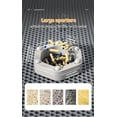 thumbnail image 3 of cat litter mat large litter box anti-splash mat oversize double-layer filter anti-out leakage control sand mat pet cat supplies ShopWise Round, 3 of 10