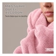 thumbnail image 4 of Bata de Baño Suave, Absorbente y de Secado Rápido, Unisex Real Textil (Rosa, Unitalla), 4 of 8