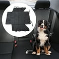 thumbnail image 2 of Unique Bargains 1 Pc Removable Pet Car Seat Cover for Pet Flower Pattern Black, 2 of 5