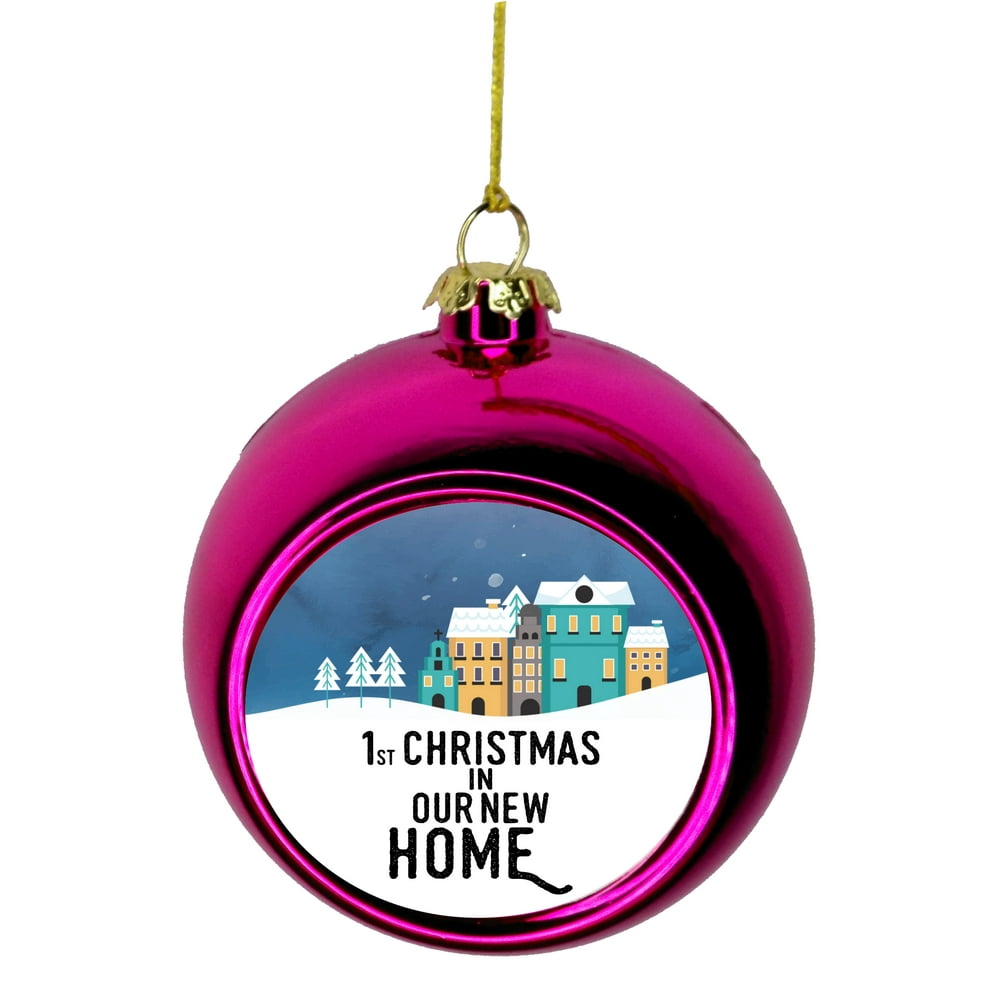 First Year in Our New Home Ornament Christmas DÃ©cor Hanging Christmas