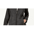 thumbnail image 3 of Karen Scott Women's Sport Zip Up Zeroproof Fleece Jacket Charcoal Size Small, 3 of 3