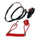thumbnail image 4 of Interruptor de parada urgente con cordón, accesorios resistentes de repuesto, estable, fácil de instalar, interruptor de parada del motor, para ATV, 4 of 8