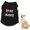 Black, variant on KTMKH Dog Clothes My Daddy Mommy Small Dog Puppy Pet Cotton Clothes Sleeveless Vest Grey (2.8) 2.8 Out Of 6 Reviews 6 Reviews