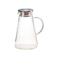 thumbnail image 3 of Sentmoon Juices Pitcher Pitcher Glass Pitcher with Lid 1.8 Liter Large Capacity Hot and Cold Pitcher with Handle for Homemade Beverages Juices Iced Tea and Milk, 3 of 7