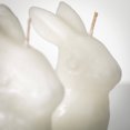 thumbnail image 2 of 4.75"H Vance Kitira White Bunny Candle - Set of 2, White ,Scentless, Clean-Burning, Environmental Friendly, 2 of 7