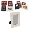 thumbnail image 1 of Picture Frame 6 Inch Leather Photo Frames, for Table Top Display and Wall Mount Photo Frame for Wedding or Home Decoration, 1 of 7