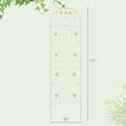 thumbnail image 3 of Costway 4 Pack Rustproof Metal Garden Trellis 71" x 20" Wire Lattice Panel for Patio White, 3 of 9