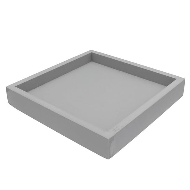 Plato de plástico grueso para macetas, bandeja multifuncional para el hogar, soporte para macetas, base en maceta a prueba de fugas para el balcón interior del hogar
