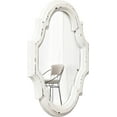 thumbnail image 6 of Sintosin Vintage Oval Mirrors for Wall Decor 11", Handmade Distressed White Rustic Scalloped Mirror Wall Decor, Hanging Farmhouse Wood Entryway Mirror, Ornate Accent Sculpted Mirror for Bedroom, 6 of 10