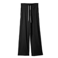 thumbnail image 5 of GEWSEY Scrubs for Women, Mid Rise Straight Leg Cargo Pants with Knit Yoga Waistband, Anti- Womens Scrubs Pants (Black, XL), 5 of 6