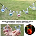 thumbnail image 2 of Outdoor Silicone Camp Tent String Rope Warning Light, LED Camping Rope Light Camping Rope Warning Guard Light, 2 of 8
