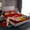 Red Yellow, variant on Manfei Cinema Popcorn Twin Sheet Sets,Movie Time Twin Fitted Sheet,Red Yellow Black Flat Sheet For Girl,Microfiber Bedroom Decor,3 Pieces