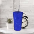 thumbnail image 2 of Taza térmica inoxidable Sunnimix con aislamiento brillante para bebidas azul, 2 of 7