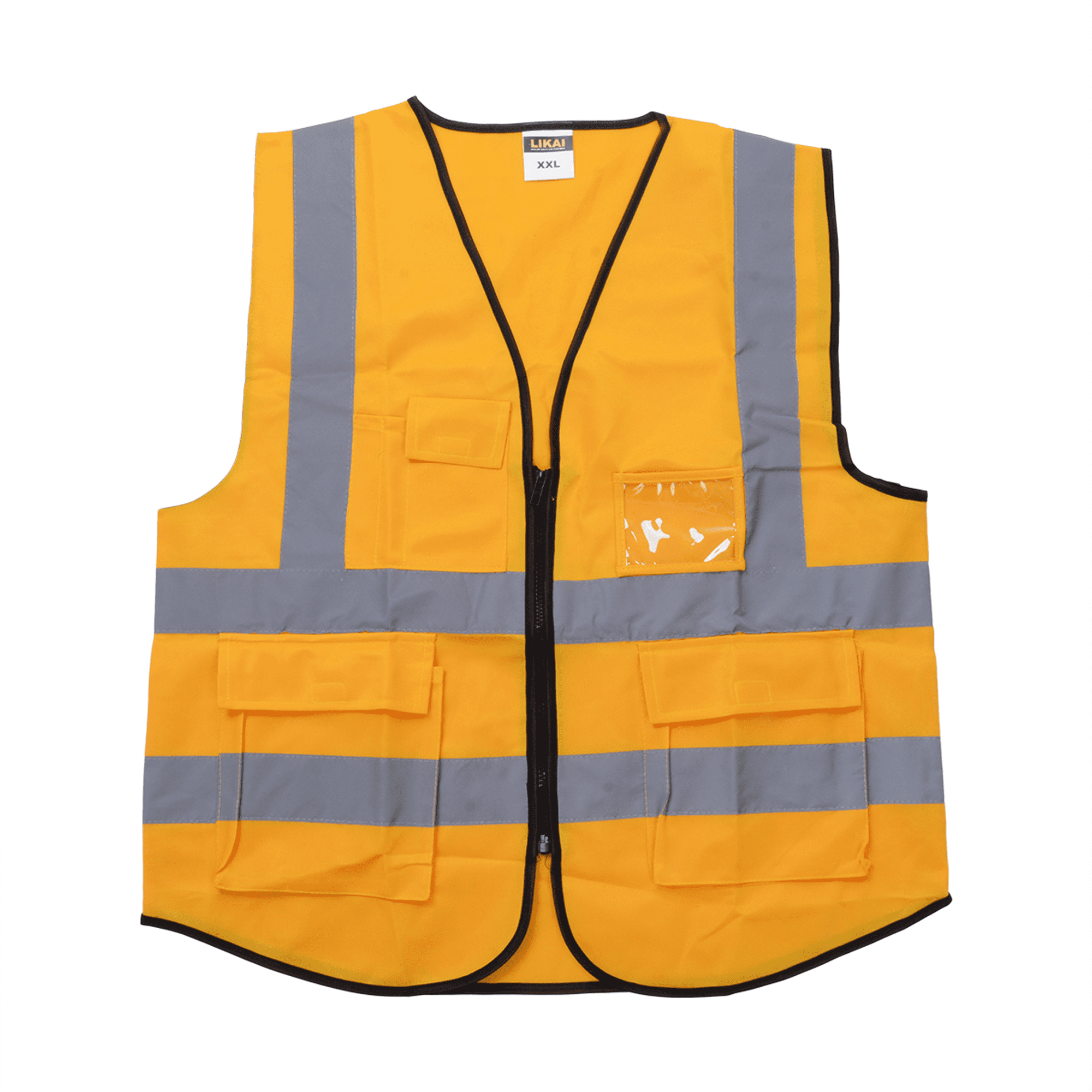 Details about   Safety Work Coat Jacket Reflective Short Sleeve Top Hi Viz Visibility Vest Shirt 