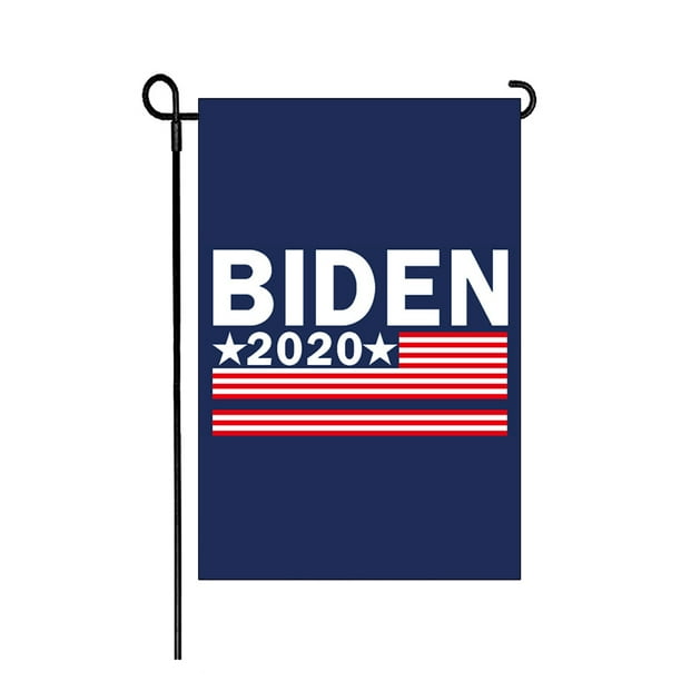 2020 Biden Garden Flag American President Yard Signs 11 8 X17 7 Walmart Com Walmart Com