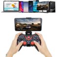 thumbnail image 2 of Mando Inalámbrico Bluetooth para Juegos en Android: Control Remoto Rechargeable con 3 Modos de Operación, Compatible con Smartphones y PC, Indicadores LED, Fácil Sincronización y Uso en Todos los, 2 of 6